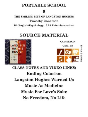 cover image of The Smiling Bite of Langston Hughes